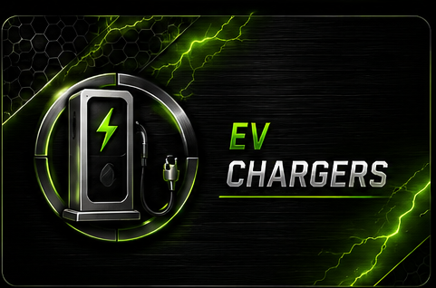 Electric vehicle charger installations